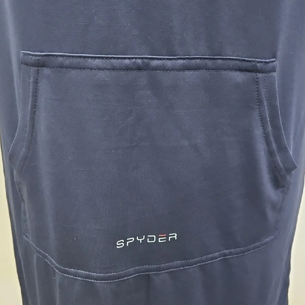 Spyder Girl's Dark Blue Hoodie Dress size 16 XL